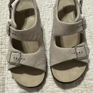 SAS Beige Comfort Sandals
